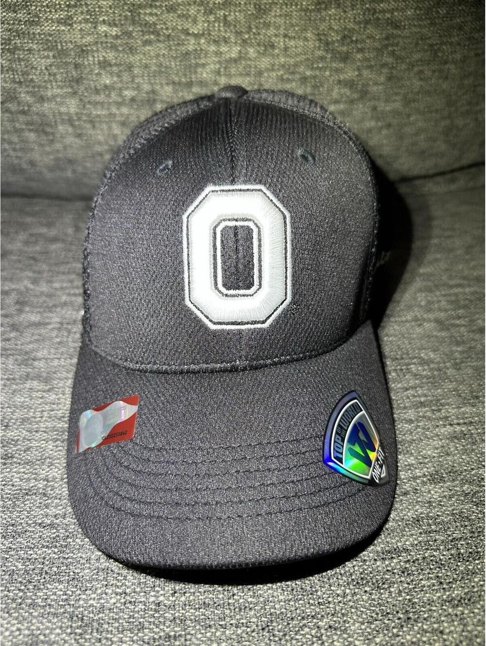 Ohio State Buckeyes NCAA Tonal Block “O” Staple One-Fit Fitted Cap Hat $28